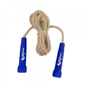 Active Skipping Rope – Cotton Rope with Plastic Handle for Full-Body Workouts