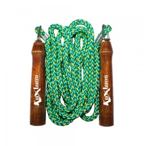 REBIND Skipping Rope by Koxtons – Wooden Handle | Best Skipping Rope for Kids
