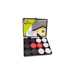 Carrom Men Acrylic PVC (Prince) 8mm