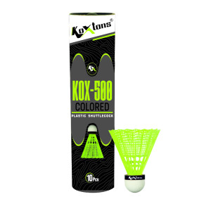 Koxtons KOX-500 Plastic Shuttlecock (10 Pcs Box)