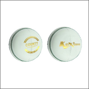 Koxtons Cricket Leather Ball - County 4 Pc. White