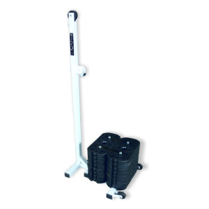 Koxtons Badminton Post – 46mm Square Pipe Movable